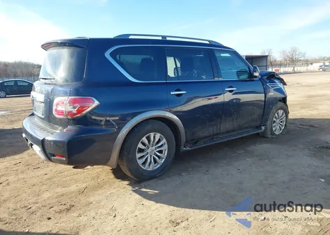 2018 Nissan Armada Sv z USA, uszkodzony, nr VIN JN8AY2NC1J9553723